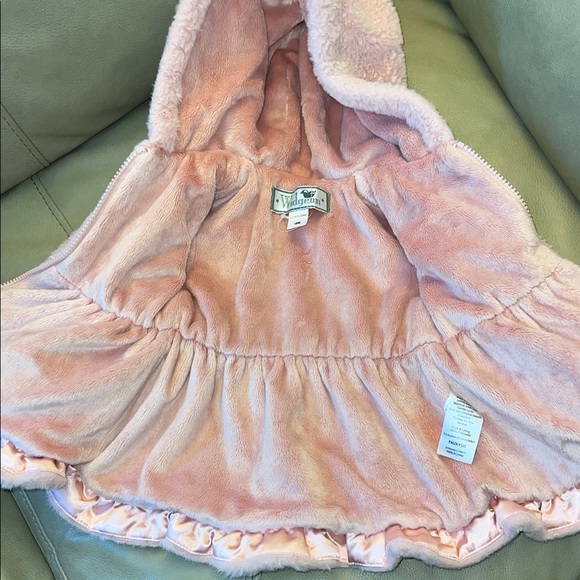 Widgeon Faux Fur Hooded Fleece Baby Jacket 18 months - Picture 7 of 9